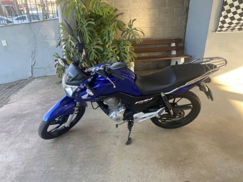 HONDA - CG 160 - 2022/2022 - Azul - R$ 17.500,00